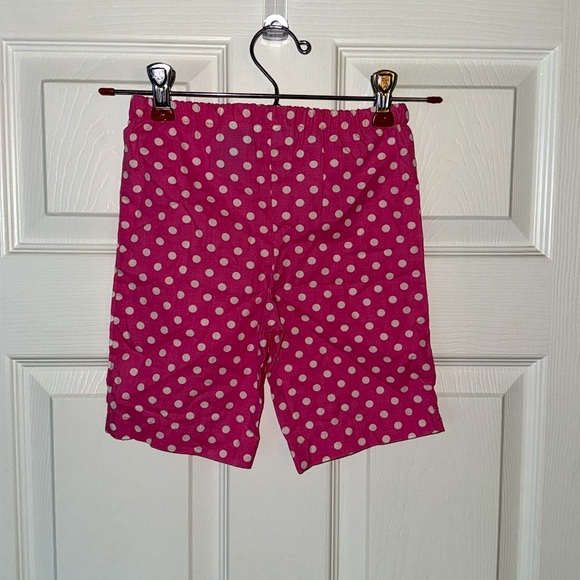 Basic Editions Pink & White polkadot crop pants - 18mo size - Picture 2 of 3
